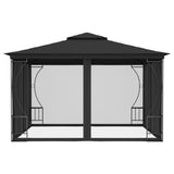 Arbour with mosquito net 300x300x265 cm Anthracite