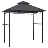 Belvédère de barbecue 240x150x255 cm Anthracite Acier