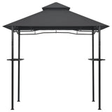 Belvédère de barbecue 240x150x255 cm Anthracite Acier