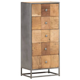 Armoire à tiroirs 45 x 30 x 100 cm Bois de récupération massif