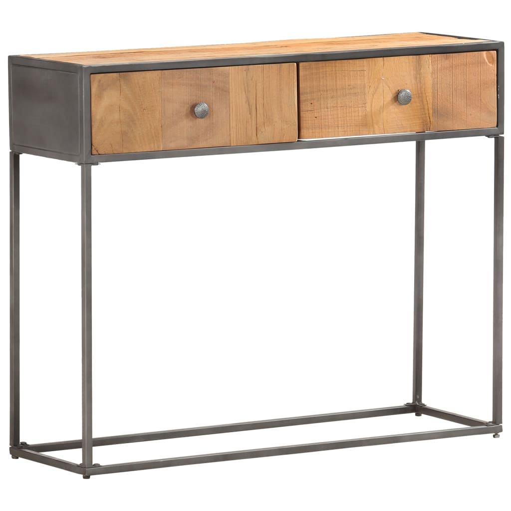 Table console 90x30x75 cm Bois de récupération massif