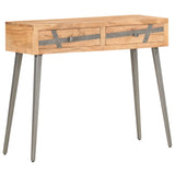 Table console 90 x 30 x 75 cm Bois d'acacia massif