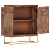 Sideboard 60 x 30 x 75 cm Massives Mangoholz