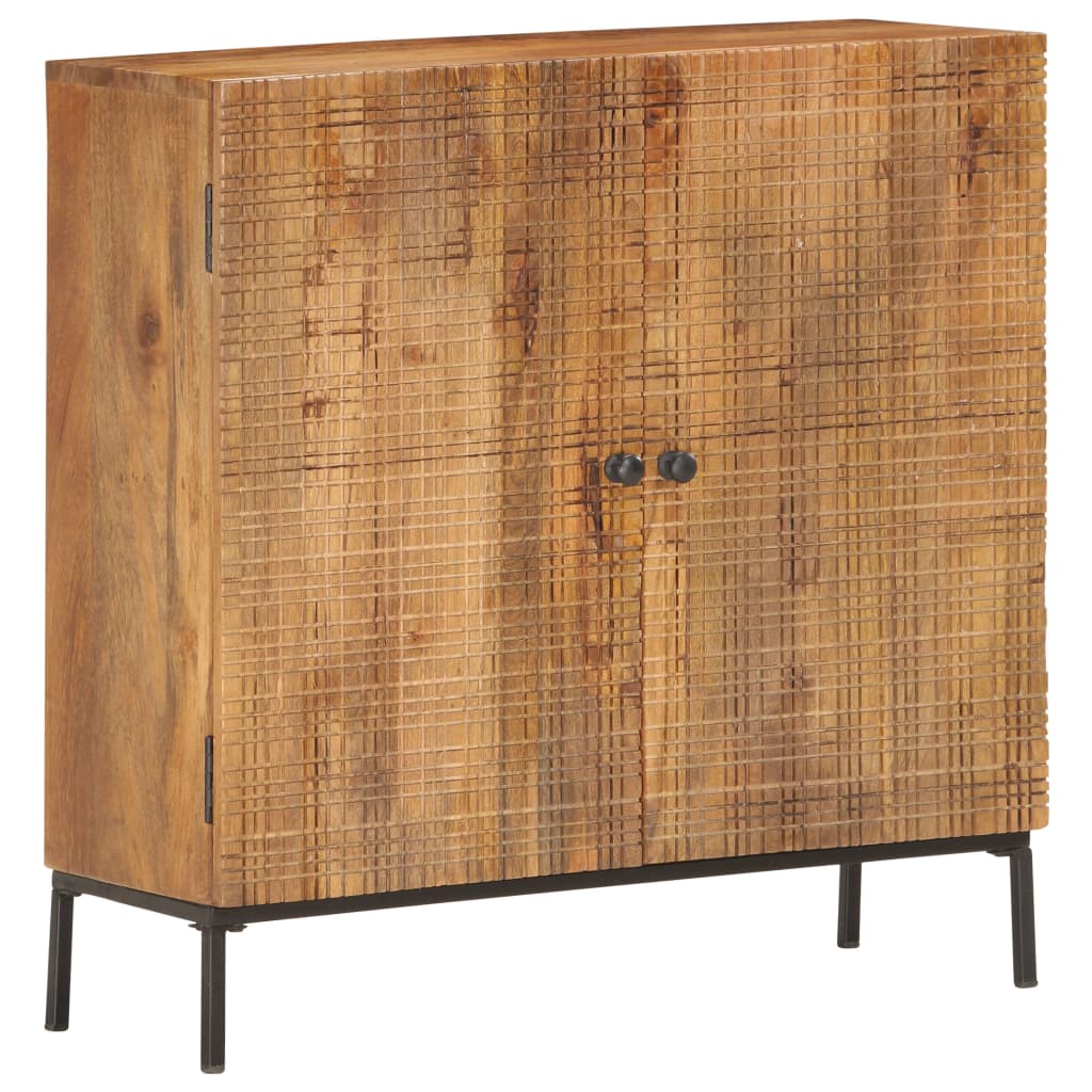 Buffet 75 x 30 x 75 cm Bois de manguier massif