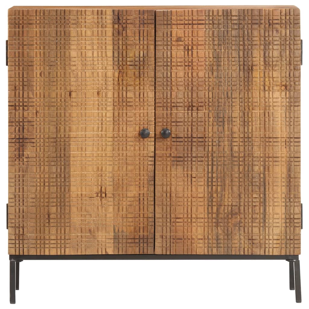 Buffet 75 x 30 x 75 cm Bois de manguier massif