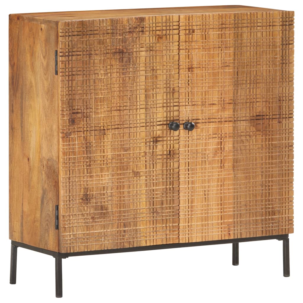 Buffet 75 x 30 x 75 cm Bois de manguier massif