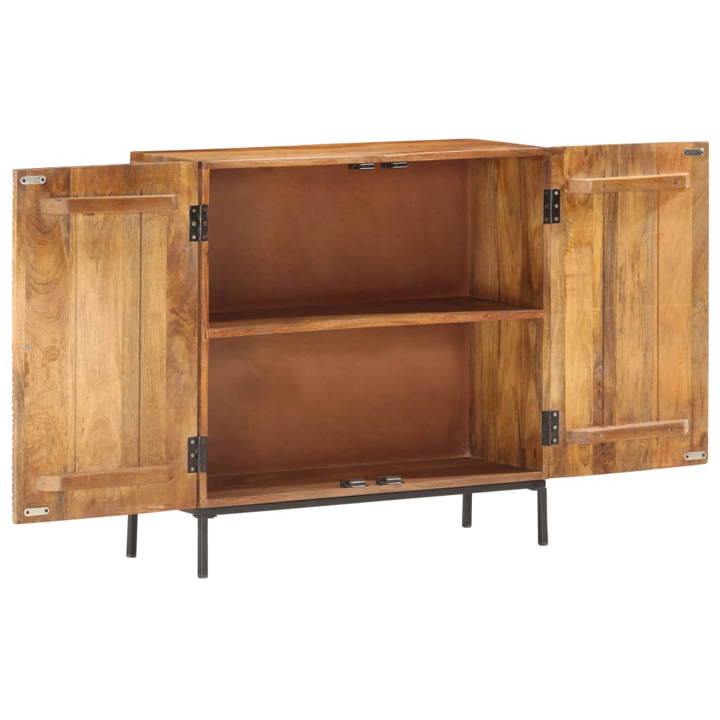 Buffet 75 x 30 x 75 cm Bois de manguier massif