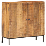 Buffet 75 x 30 x 75 cm Bois de manguier massif