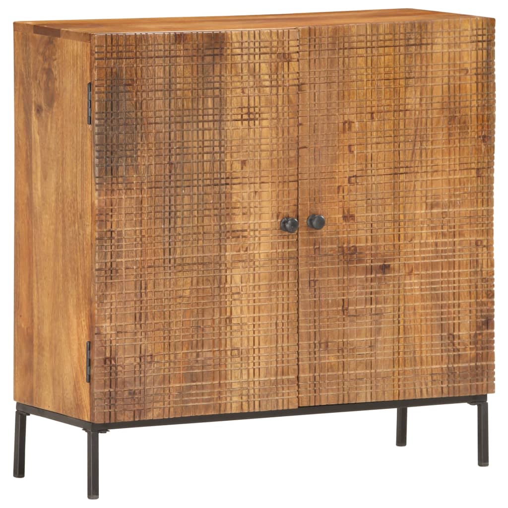 Buffet 75 x 30 x 75 cm Bois de manguier massif