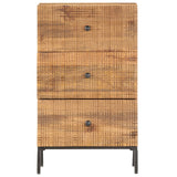 Buffet 45x30x75 cm Bois de manguier massif