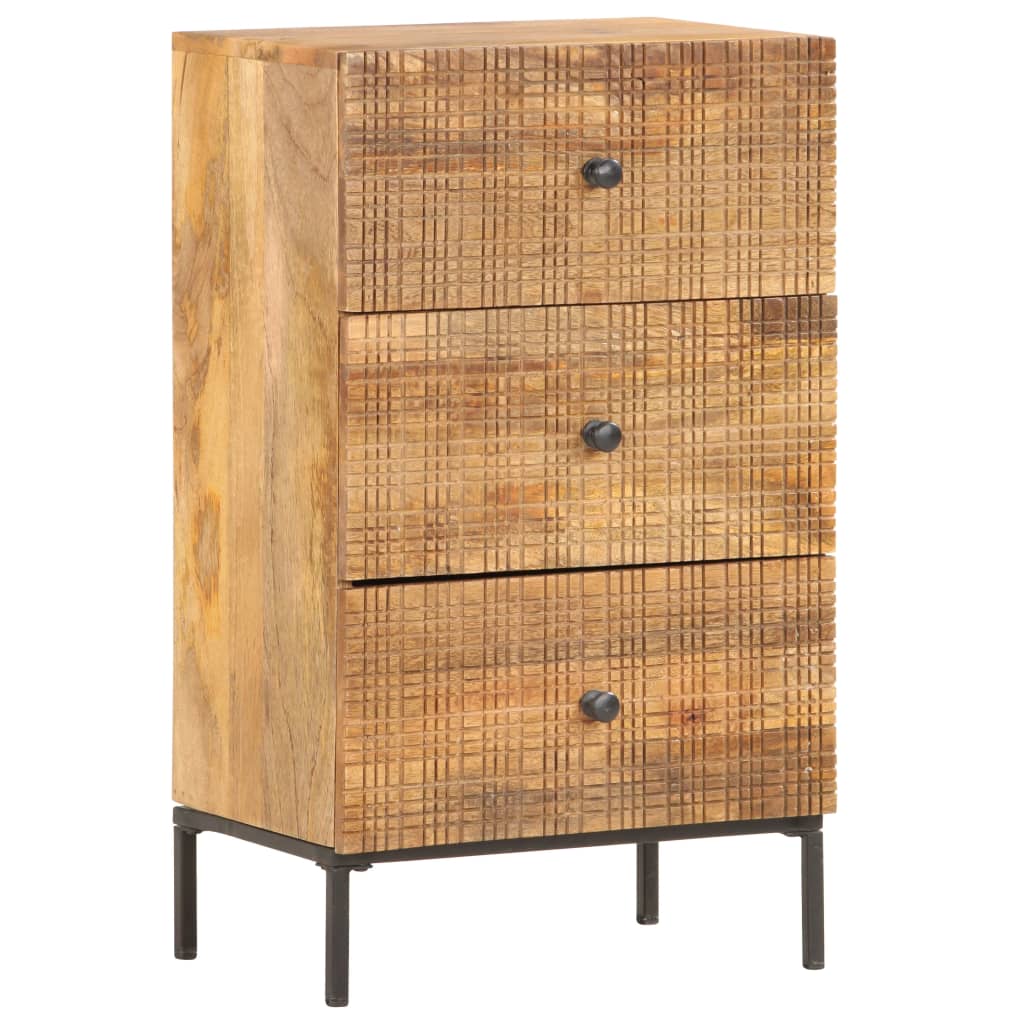 Buffet 45x30x75 cm Bois de manguier massif