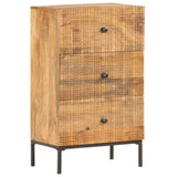 Buffet 45x30x75 cm Bois de manguier massif