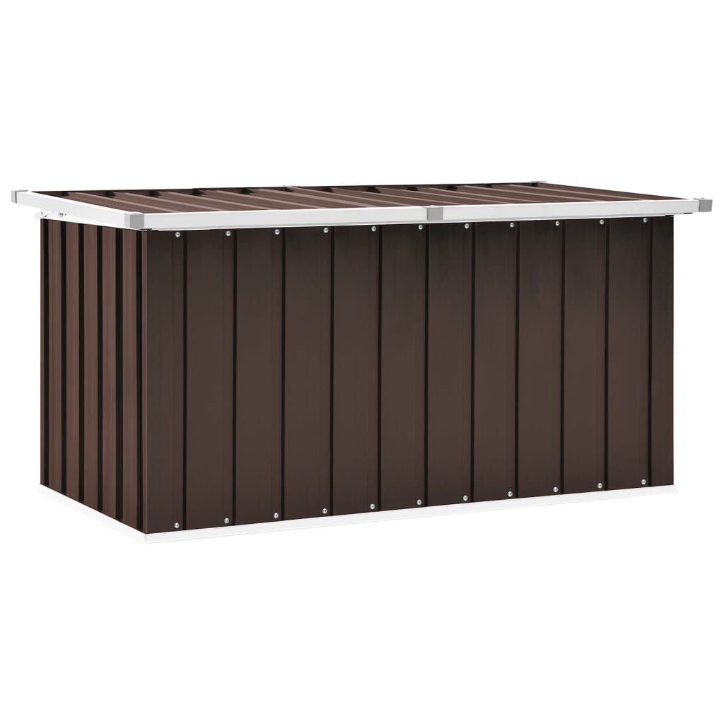 Garten-Aufbewahrungsbox Braun 129x67x65 cm