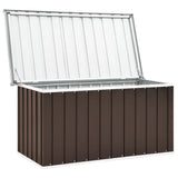 Garten-Aufbewahrungsbox Braun 129x67x65 cm