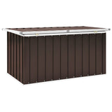 Garten-Aufbewahrungsbox Braun 129x67x65 cm