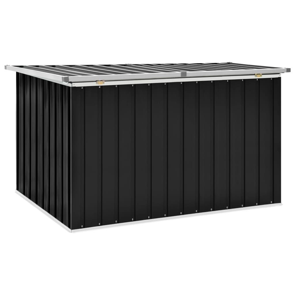 Boîte de rangement de jardin Anthracite 149x99x93 cm