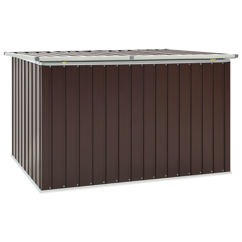 Boîte de rangement de jardin Marron 171x99x93 cm