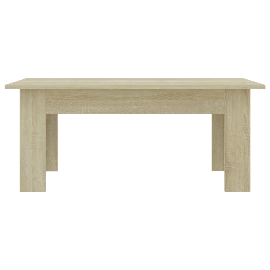 Table basse Chêne sonoma 100x60x42 cm Bois d’ingénierie