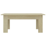 Table basse Chêne sonoma 100x60x42 cm Bois d’ingénierie