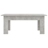 Table basse Gris béton 100x60x42 cm Bois d’ingénierie