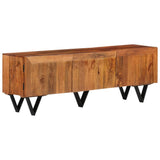 Meuble TV 140x30x46 cm Bois massif de manguier