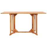 Table pliable de jardin papillon 150x90x75 cm Bois teck solide