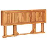 Table pliable de jardin papillon 150x90x75 cm Bois teck solide