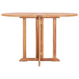 Table pliable de jardin papillon 120x70x75 cm Bois teck solide