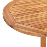 Table pliable de jardin papillon 120x70x75 cm Bois teck solide