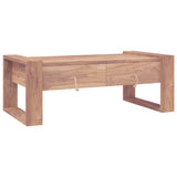 Table basse 110x60x40 cm Bois de teck massif