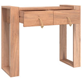 Table console 90x35x75 cm Bois de teck solide