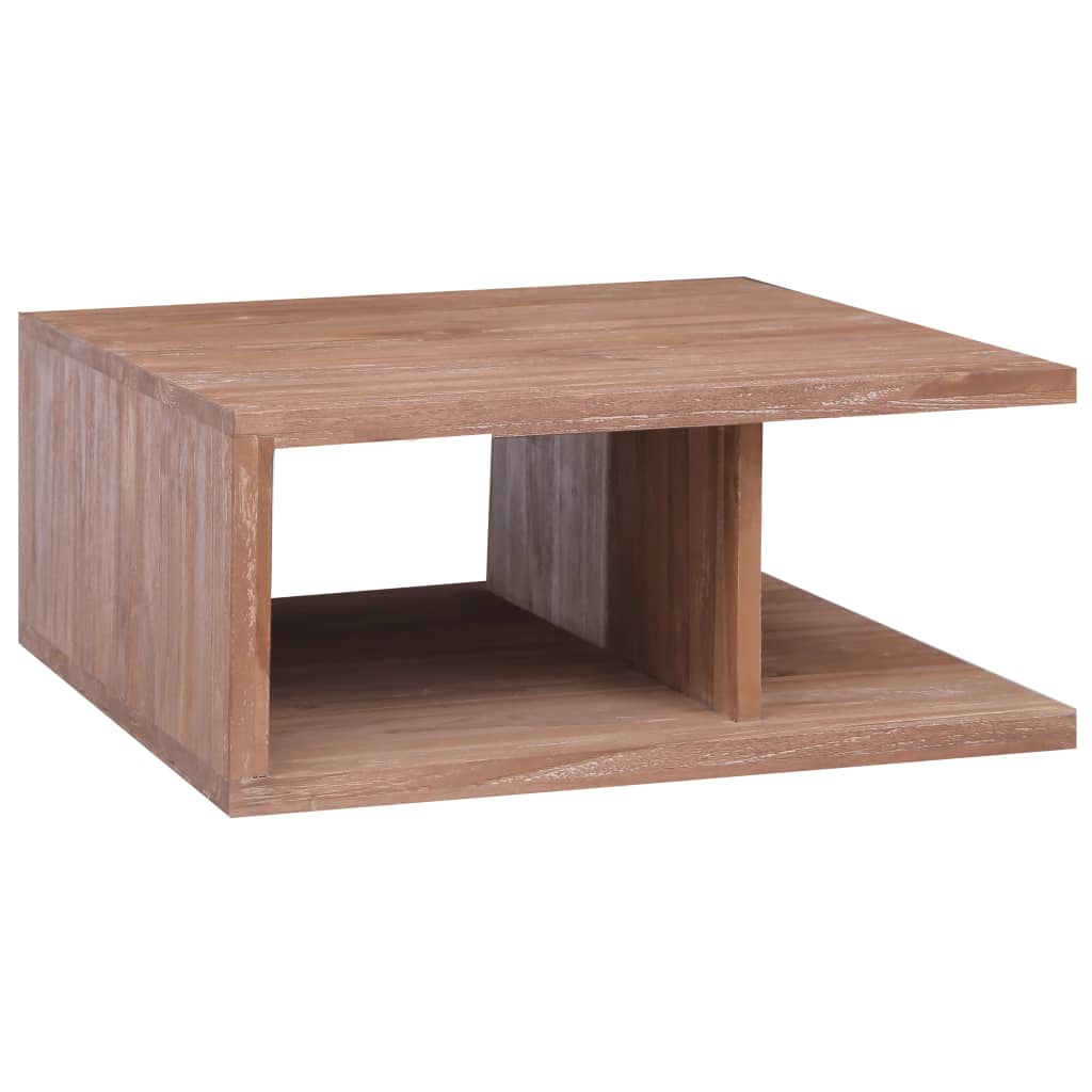 Coffee table 70x70x30 cm Solid teak wood