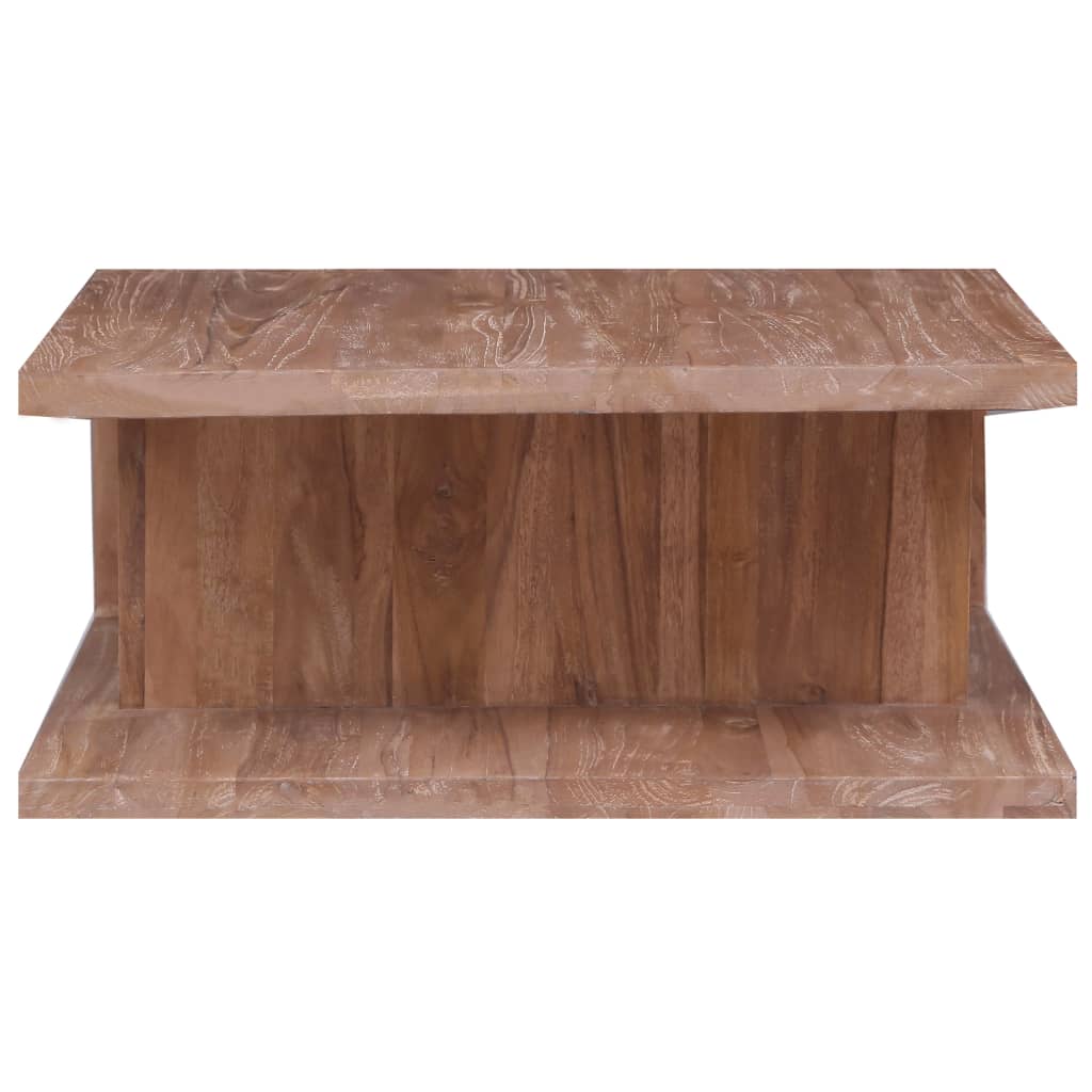 Coffee table 70x70x30 cm Solid teak wood