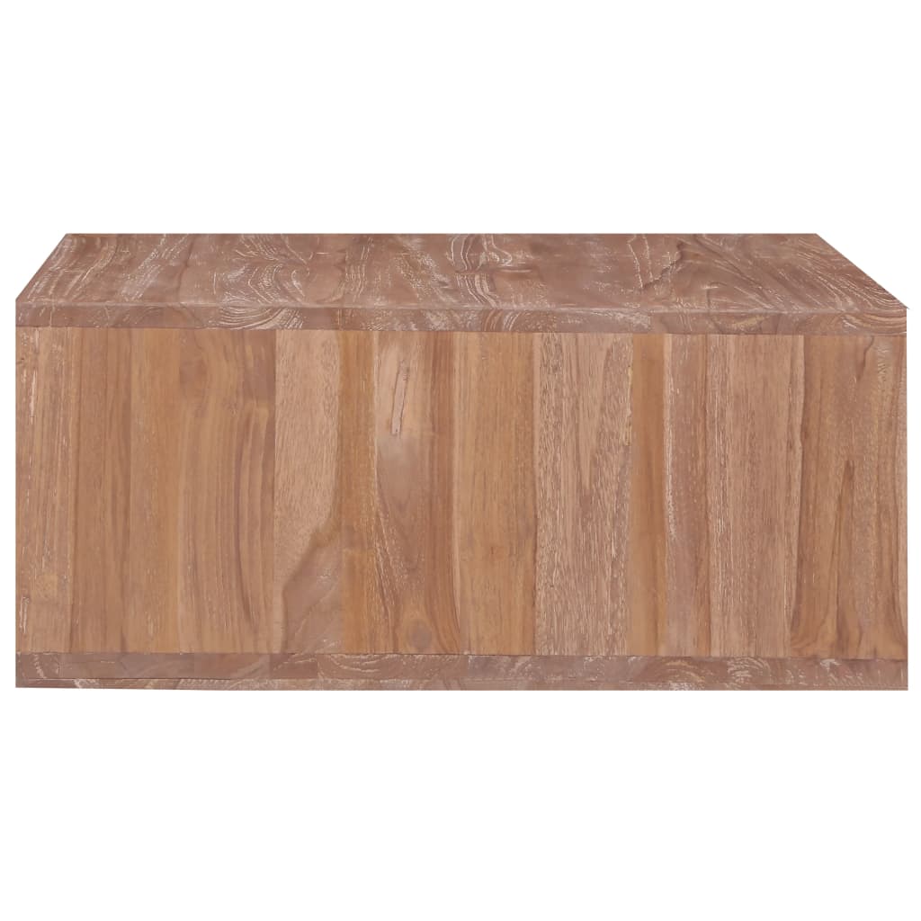 Coffee table 70x70x30 cm Solid teak wood