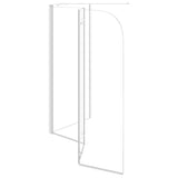 Enclos de bain 120x69x130 cm Verre trempé Transparent