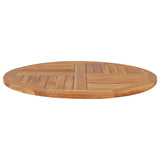 Table Top Solid Teak Wood Round 2.5cm 90cm