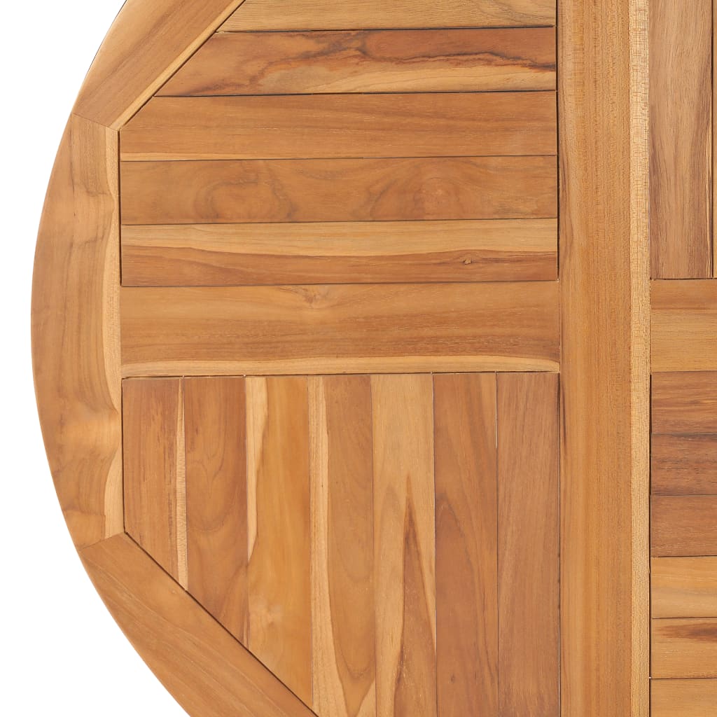 Table Top Solid Teak Wood Round 2.5cm 90cm