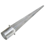 Ground stakes 6 pcs Silver 12x91 cm Galvanized steel