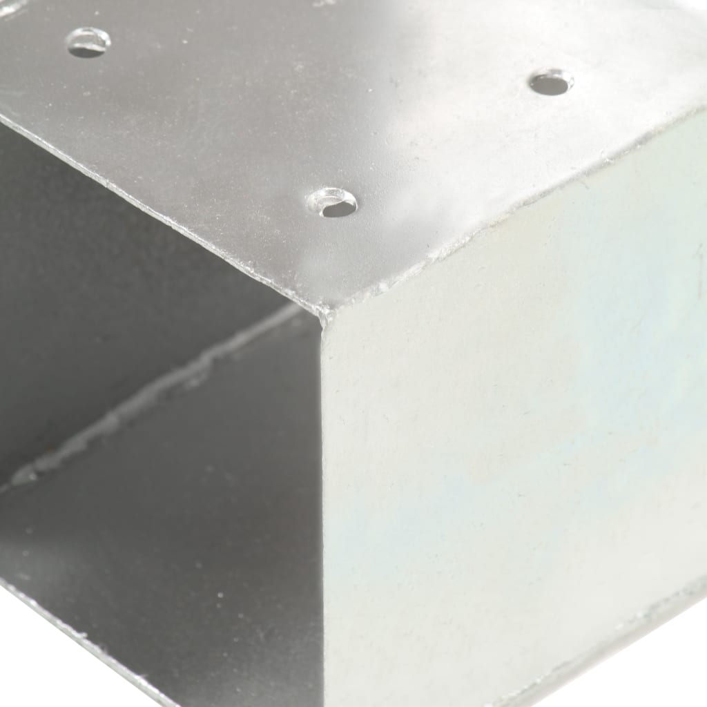 Post connector T shape Galvanized metal 71x71 mm