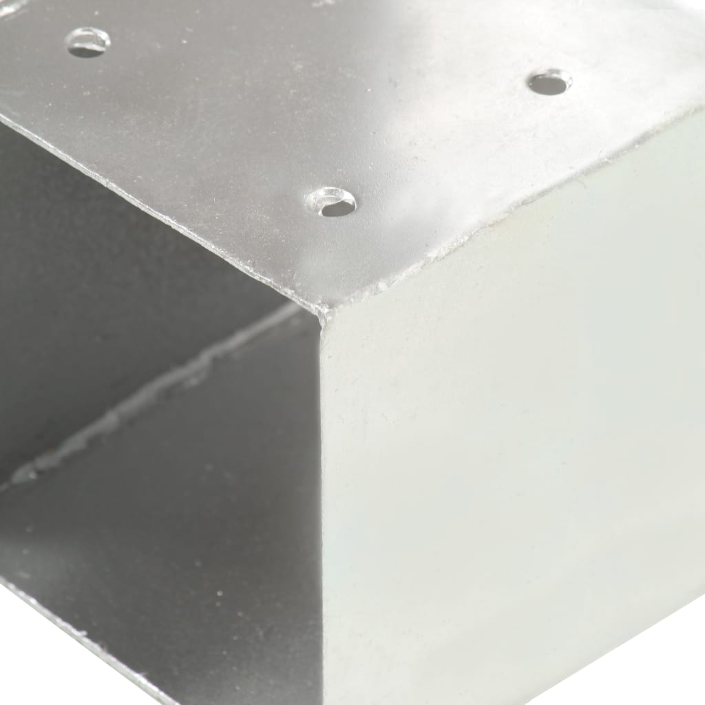 Post connector T shape Galvanized metal 101x101 mm