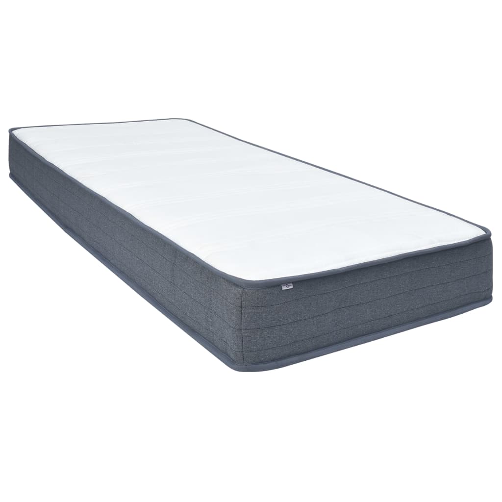 Upholstered box spring mattress 200x80x20 cm