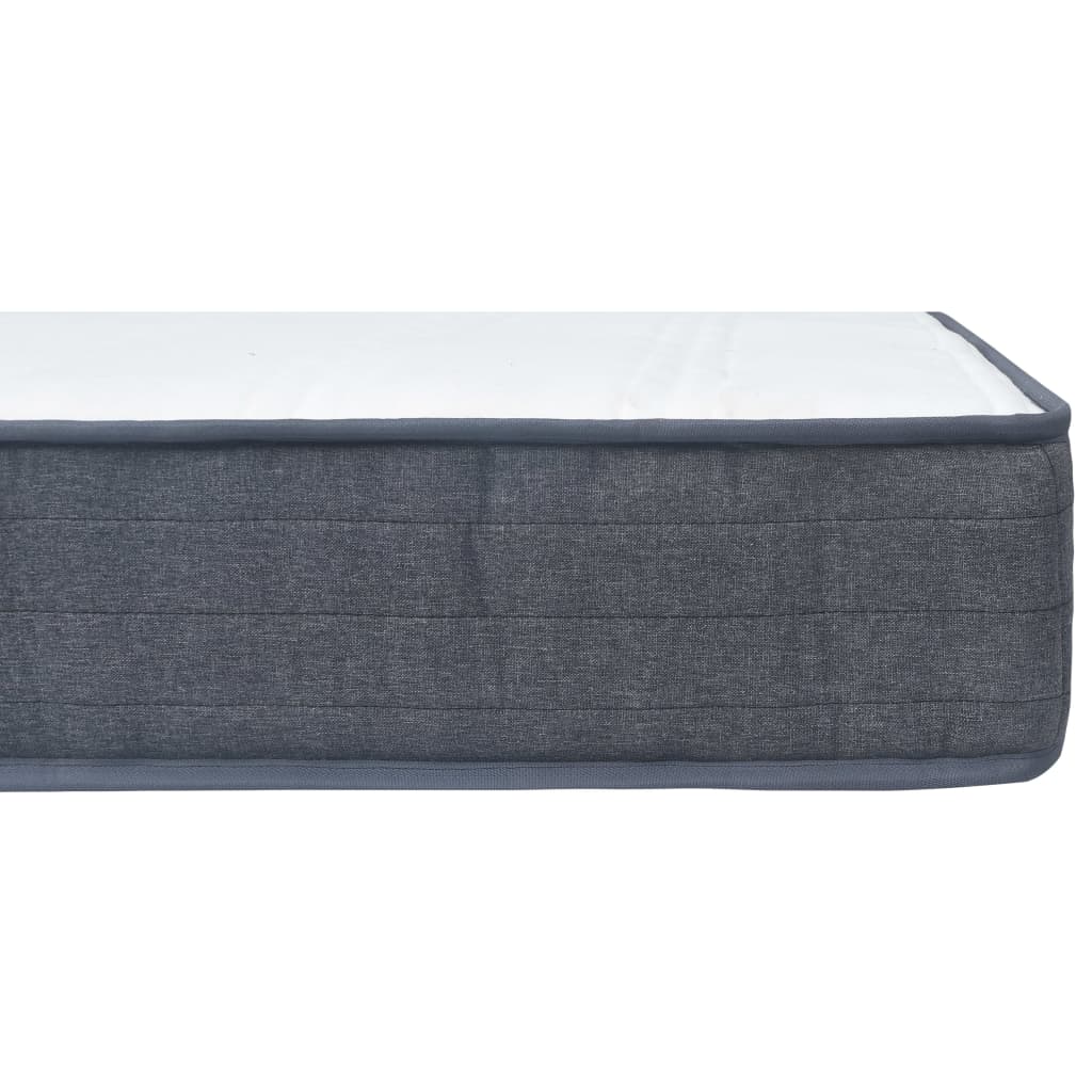 Upholstered box spring mattress 200x80x20 cm