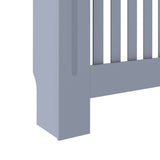 Anthracite radiator cover 172x19x81.5 cm MDF