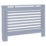 Cache-radiateur anthracite 112x19x81,5 cm MDF