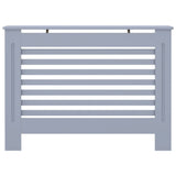 Cache-radiateur anthracite 112x19x81,5 cm MDF