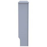 Cache-radiateur anthracite 112x19x81,5 cm MDF