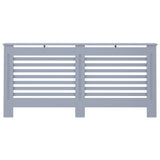 Cache-radiateur anthracite 172x19x81,5 cm MDF