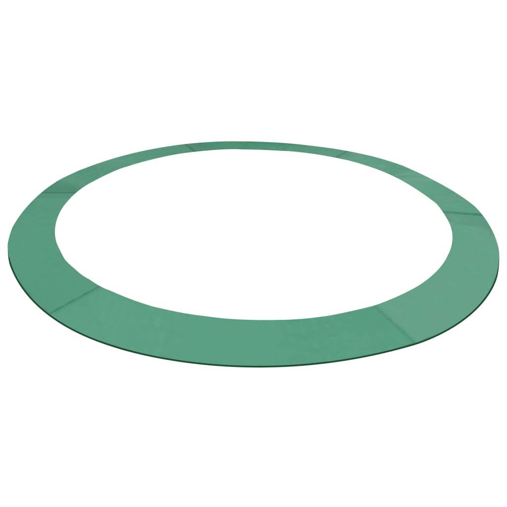 Coussin de sécurité PE Vert de trampoline rond de 3,96 m