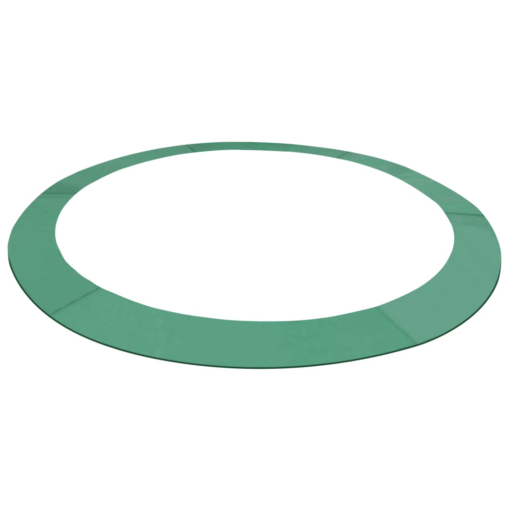 Green PE protective pad for 4.57 m round trampoline