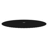 Tapis de saut Tissu Noir pour trampoline rond de 3,96 m